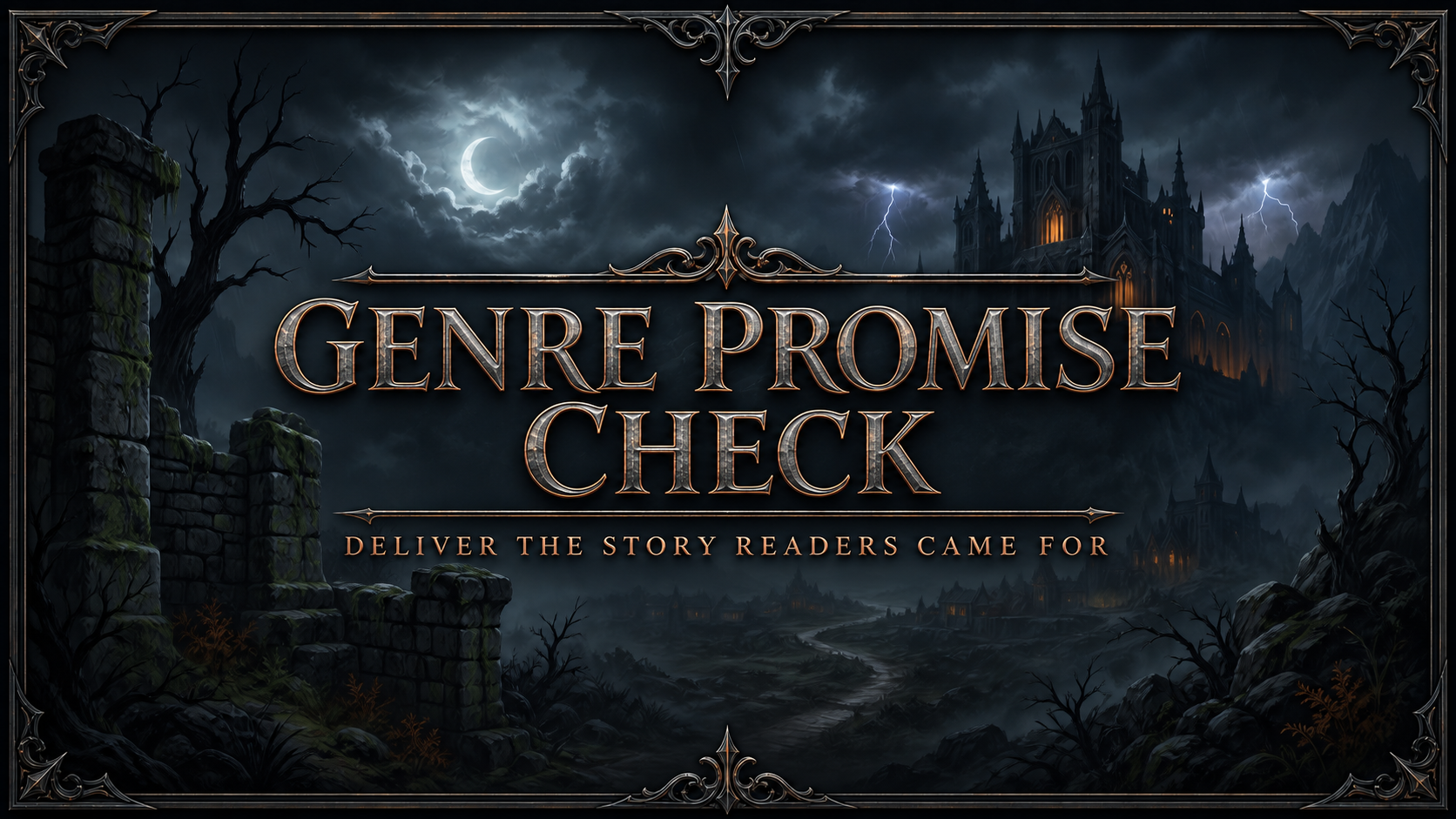 Genre Promise Check: deliver the story readers came for